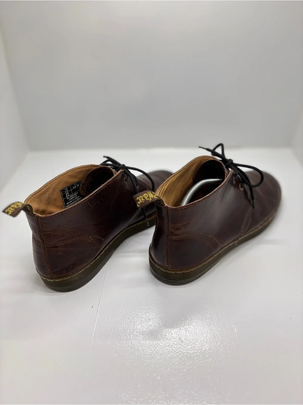 Dr. Martens Cabrillo Brown Leather Chukka Boots Men’s US 11 EU 45 Lace Up Casual